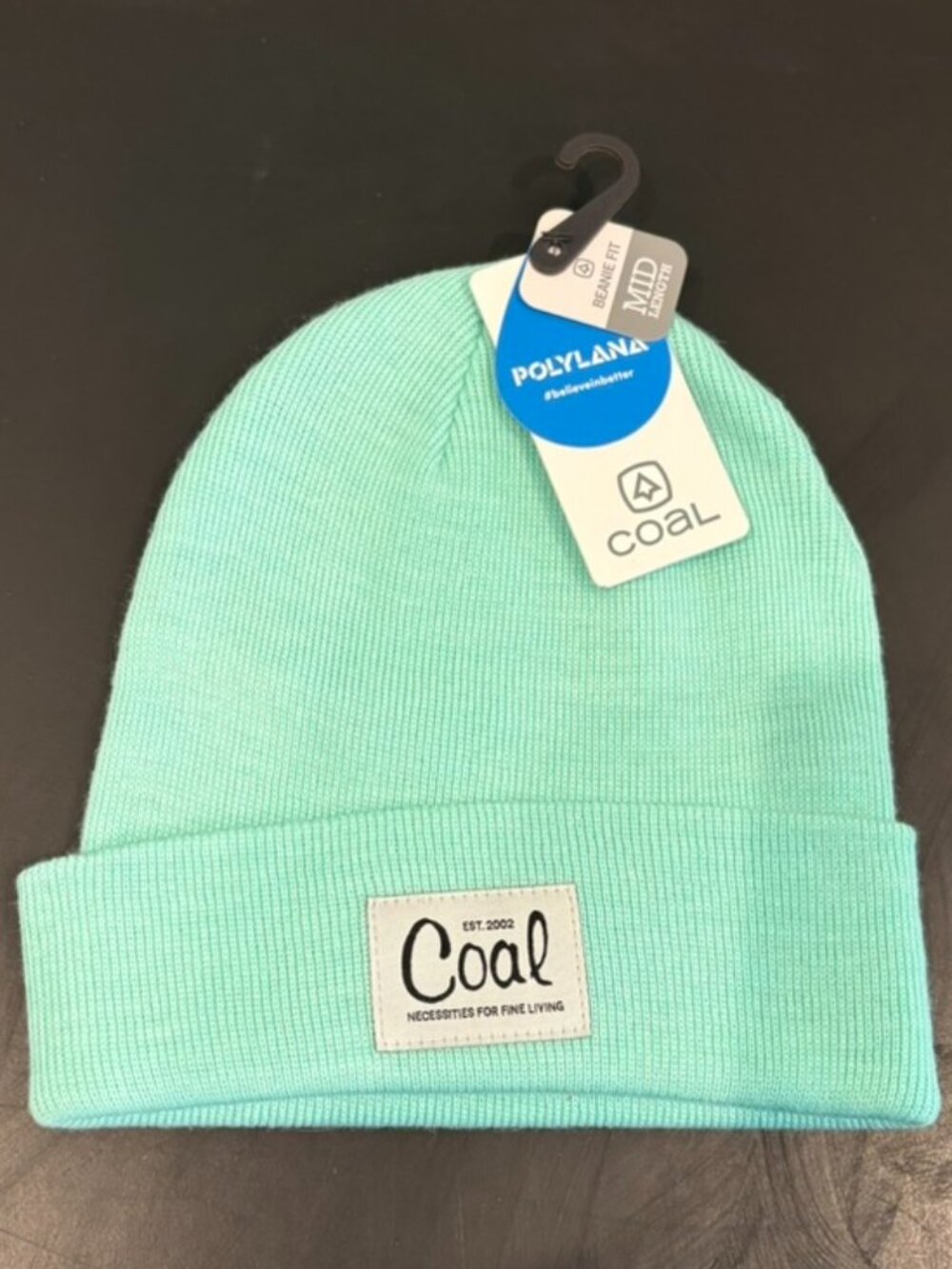"Coal Headwear" Knit Beanie - Mint Green Eco-Friendly